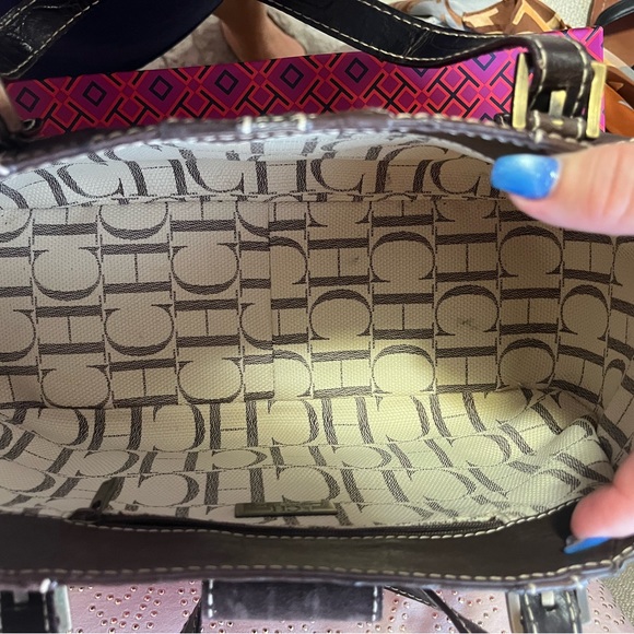 Carolina Herrera bag , Ostrich Bag, excellent condition. - Picture 3 of 12